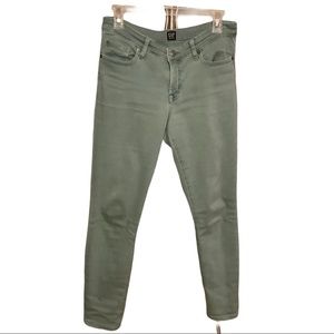 Gap Green Legging Jean 27 Regular